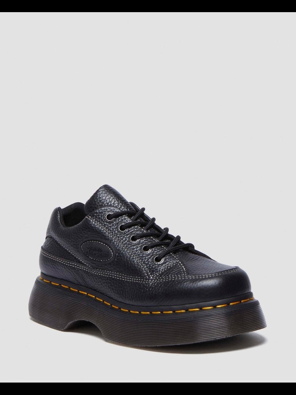 Dr. Martens Buzz 5-Eye Milled Napa Leather Shoes - Picture 3 of 5